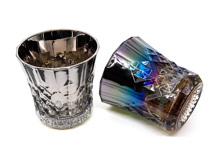 【男性への贈り物に人気】ジュエリーロックグラス PROGRESS（SunFly）高級チタングラス・Rex Series　カラーは2色