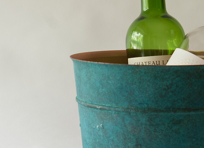銅のワインクーラー/アイスペール：tone_bucket-ice_pail 〜高岡銅器の伝統工芸品〜 | 日本製高級ギフトショップ【堪能や】