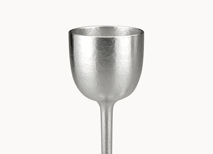 大阪錫器 錫製 ワインカップ シルキー（容量：100ml） 【名入れ可】 | 日本製高級ギフトショップ【堪能や】