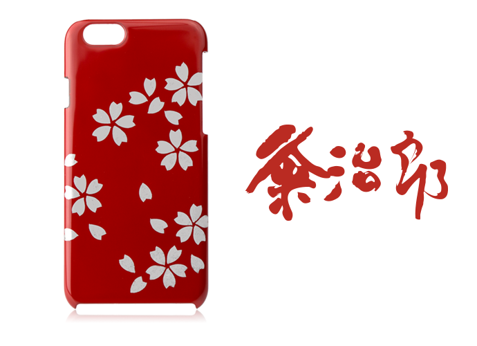 漆のiPhoneケース【桜花爛漫】（蒔絵仕様） 名入れ対応