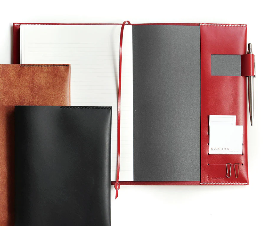 新品】本革製ダイアリー KAKURA