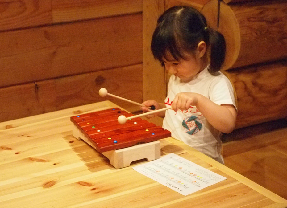 mastrogeppetto　マストロ・ジェッペット GRILLO（グリッロ）木琴演奏に夢中　日本製　出産祝い　高級おもちゃ