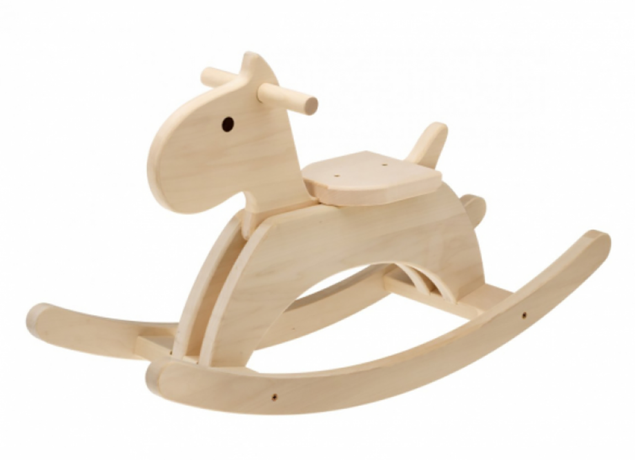 【出産祝いにおすすめ】森のもくば 〜出産祝いに日本製の木のおもちゃ〜　送料無料　高級おもちゃ　木馬