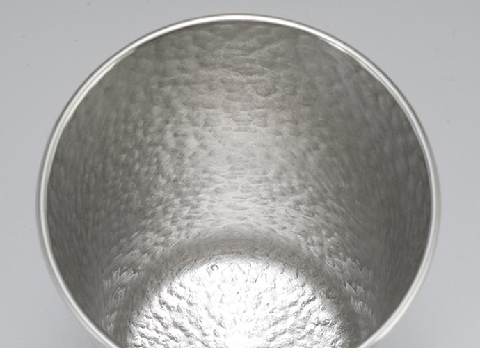 大阪錫器 錫製 シルキータンブラー スタンダード（小）（150ml） 内側