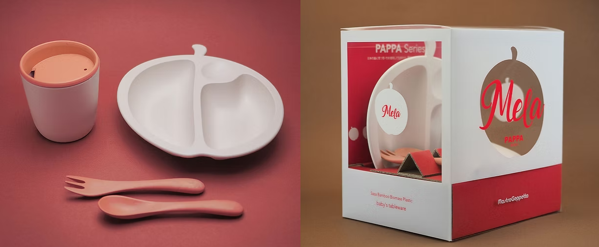 MELA（メーラ）ツートーン食器セット 〜日本製のベビー食器